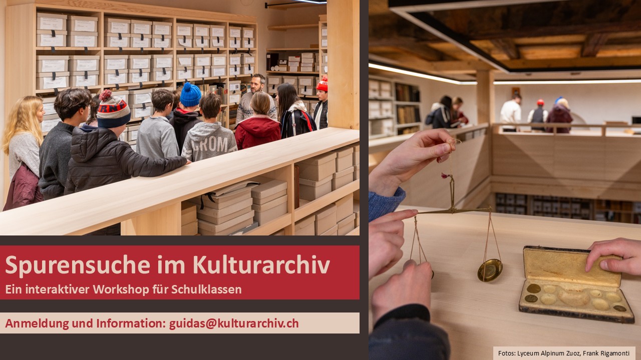 Plakat_Spurensuche_Kulturarchiv